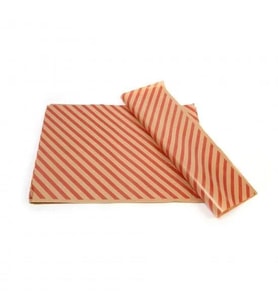 KIRMIZI ÇİZGİ BASKILI 40GR İTHAL ŞAMUA KRAFT AMBALAJ KAĞIDI 70X100CM 2 kg