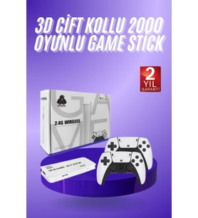3d 4k Hd 2.4g Game Stick 4k Ultra Hd Oyun Konsolu Çift Kollu