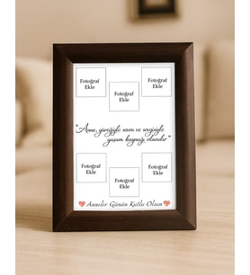 Anneler Gününe Özel Çerçeve Ve Fotoğraf Baskısı (10X15)