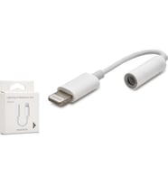 Hadron Iphone To Aux Çevirici Adaptör Hadron HD4668 HDX1003Platoon PL-8750 Lightning To Headphone (Beyaz)