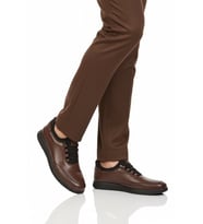 Ayakmod Premium Kahve Hakiki Deri Anatomik Erkek Casual Ayakkabı 703 M