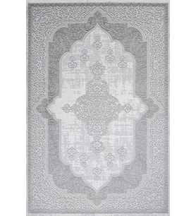 Dijital Kaymaz Yıkanabilir Beyaz Klasik Salon Halısı Mutfak Halısı Koridor Halısı Yolluk 11252