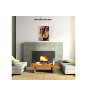 Alice Canvas Tablo (50x70) (ATLANTİK-SOHO ANTRASİT)