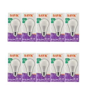 Şavk 12W 4000K (Günışığı) E27 Duylu Led Ampul (10 Adet)