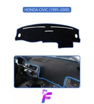 HONDA CIVIC (1995-2000) Uyumlu Torpido Örtüsü Yansıma Önleyici Kolay Montaj Tam Koruma F53