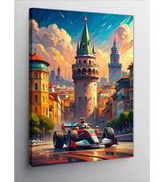 Kanvas Tablo İstanbul'Da Formula 1