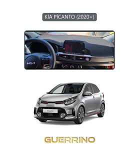 KİA PİCANTO 2020+TORPİDO KORUMA HALISI GRİ KENAR