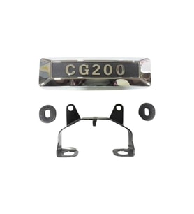Cg 200 Ön Amblem + Bağlantı Demiri Set