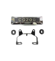 Cg 200 Ön Amblem + Bağlantı Demiri Set