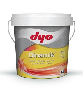 Dyo Dinamik Silikonlu İpek Mat İç Cephe Boyası 15 Lt Beyaz