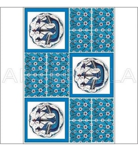 Artebella 1555K Mozaik Transfer 23x34 cm 