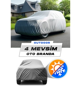 Tüm Binek Araçlara Uyumlu Oto Araba Brandası - Örtüsü (SEDAN - HATCHBACK - SUV)