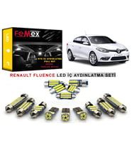 Renault Fluence LED İç Aydınlatma Ampul Seti FEMEX Parlak Beyaz