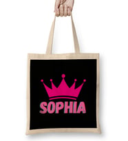 Sophia -Name personalized Custom - vintage Retro Rainbow Style Design Gift Baby-Gift For Her Bez Çanta Uzun Saplı