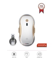 Torima S10 Su Püskürtmeli Uzaktan Kumandalı 3000Pa Cam Pencere Temizleme Robotu (Beyaz)