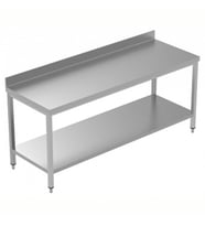 Electrolux Professional Sırtlı Çalışma Tezgahı, Taban Raflı - 2000 Mm, Plus LSGTG2010E
