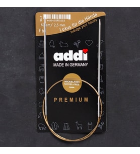 Addi 2,5mm 60cm Klasik Misinalı Şiş- 105-7