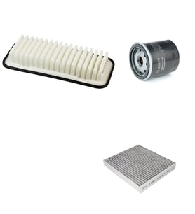 Bosch Filtre Bakım Seti Toyota Yaris 1.0 2006-2011 Benzinli Hava + Yağ F. + Polen Filtre Bosch