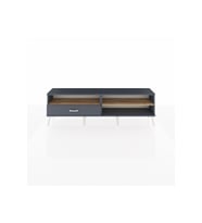 Arges TV Ünitesi 2 Raflı Tek Çekmeceli  176x30x51 Antrasit-Çam/Antrasit