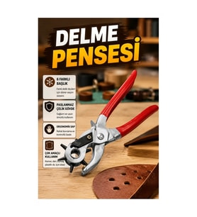 6 Başlıklı Delme Pensesi – 2-4.5 mm Paslanmaz Çelik Ergonomik Tasarım