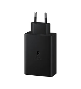 Samsung 3in1 Trio 65W 2xPD+UsbA Ev Tipi Şarj Aleti 3 Çıkışlı EP-T6530NBEGWW Samsung Türkiye Garantili