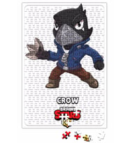 Brawl Stars Crow Puzzle 240 Parça Yapboz