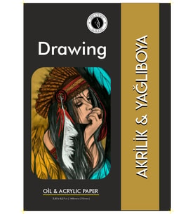 Dreamart Galery Sketchpad Sketchbook Yağlıboya Akrilik Boya Çizim Defteri