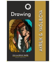 Dreamart Galery Sketchpad Sketchbook Yağlıboya Akrilik Boya Çizim Defteri