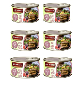 İncirli ve Cevizli Yaprak Sarma Konservesi 400 g x 6 Adet
