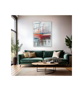 Soyut Çizgiler Cam Tablo Duvar Tablosu Modern Ev Dekoru Cam Salon Tablosu