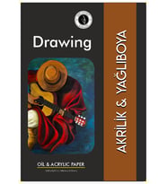 DreamArt Galery Sketchpad Sketchbook Yağlıboya Akrilik Boya Çizim Defteri