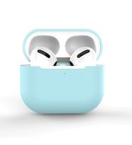 Ally Apple Airpods 3 için Ultra İnce Koruma Silikon Kulaklık Kılıfı (Mavi)