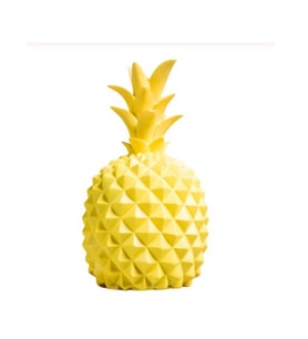 Ananas Şeklinde Desenli Büyük Boy Pilli Masa ve Gece Lambası (5343)