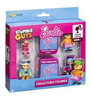 Stumble Guys Barbie Temalı 6’lı Koleksiyon Figür Seti Renkli Asorti Dayanıklı Model