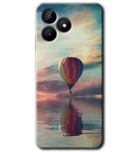 Realme C53 Kılıf HD Desen Baskılı Kılıf - Zeplin