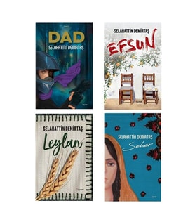 Selahattin Demirtaş Kitap Seti - Dad - Efsun - Leylan - Seher (Renksiz)