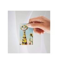 Desenli Kedi Temalı Kredi/banka Kartı Kaplama Sticker tekli
