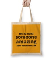 Sarcasm Funny Comment Quotes Gift - Sarcastic Women And Men Humorous Saying Bez Çanta Uzun Saplı
