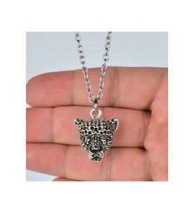 Panter Unisex Kolye (Gümüş)