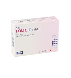 Aktif Folic 1 30 Tablet