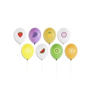 MEYVE TEMALI BALON 10 LU