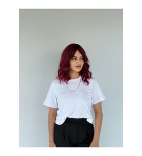 Kızıl Siyah Vip Peruk