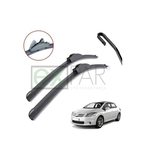 TOYOTA AURİS ÖN CAM SİLECEK SÜPÜRGESİ TAKIMI 2007 - 2012 MODEL AURİS ÖN SİLECEK SAĞ SOL