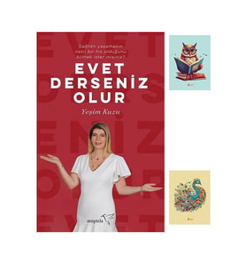 Evet Derseniz Olur - Yeşim Kuzu - Müptela Yayınları 9786052006900 Not Defterli Seti