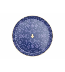 Porland Glamorous Lacivert Düz Tabak 24 cm 04A+P021552