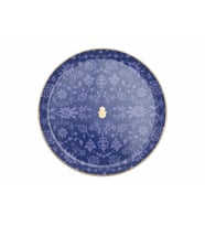 Porland Glamorous Lacivert Düz Tabak 24 cm 04A+P021552
