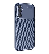 Samsung Galaxy A16 5g Kılıf Auto Focus Karbon Kapak - Lacivert