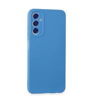 Samsung Galaxy A05s Kılıf First Silikon - Mavi