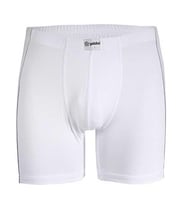 3'Lü YILDIZ 105-106-107-108 Erkek Modal Biyeli Boxer (Beyaz)