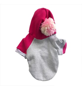 Pink Amigo Sweatshirt Kapşonlu Kedi Kıyafeti Kedi Sweatshirt (Turuncu)